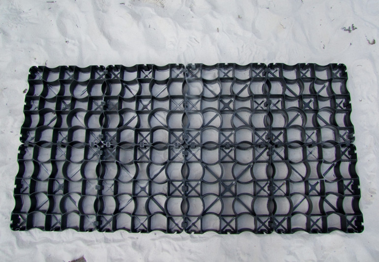 Unique Design Interlocking Mud Management Plastic Grid Sheets