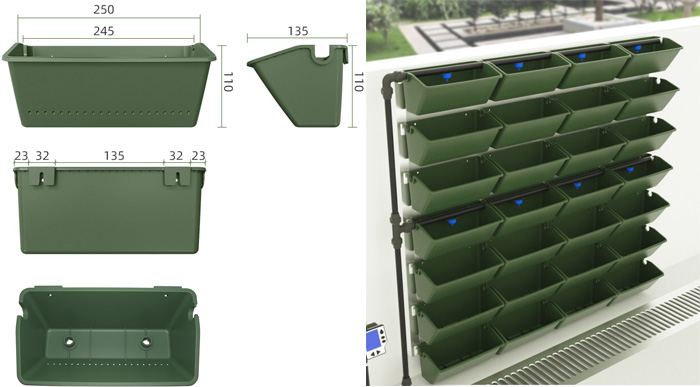 Transforming Urban Spaces with 3318 Green Wall Trays: An Environmentalist's View