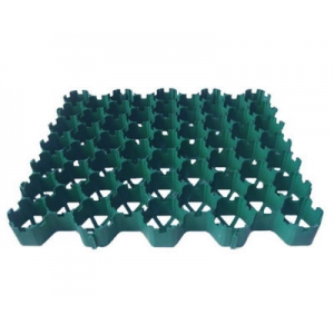 Lightweight Interlocking Plastic Paver Driveway