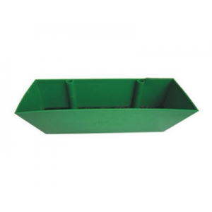 Green Vertical Plastic Plant Container
