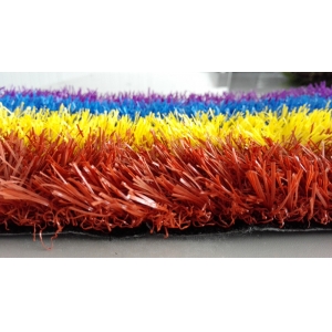 Multi Color PE+PP Football Field Fake Grass